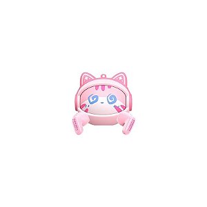 Fone de Ouvido Gamer Onikuma TX603 TWS Space Bear / Bluetooth - Rosa