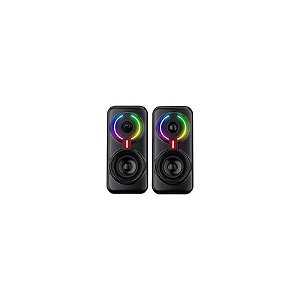 Caixa de Som Onikuma L6 Gamer USB / 3.5MM / RGB - Preto