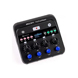 Gravador de Podcast Podtrak P4NEXT Zoom Interface USB