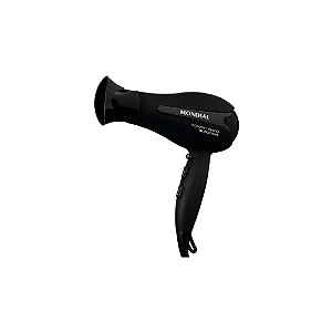 Secador de Cabelo Mondial Power Shine Black Íon SC-13 - 2000W - 110V - Preto