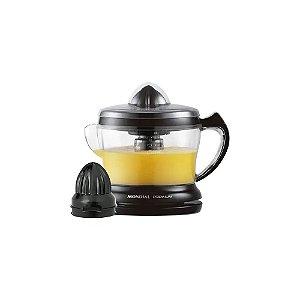 Espremedor Elétrico de Frutas Mondial Turbo Citrus Premium e-02 - 30W - 1.25L - 220V - 50/60HZ - Preto