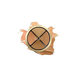 Paleta Corretiva Milani All-In-One Conceal + Perfect - #03 Médio ao Escuro - 7.2G