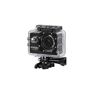 Câmera de Ação Satellite A-CS07 - HD - À Prova D'Água - Preto