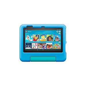 Tablet Amazon Fire HD 7 Kids 12ª Geração 16GB/2GB RAM de 7" 2MP/2MP + Capinha Azul