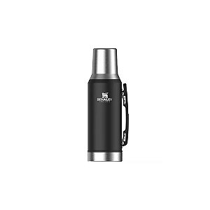 Garrafa Térmica Stanley Classic Mate System de 1,2 Litros - Preto