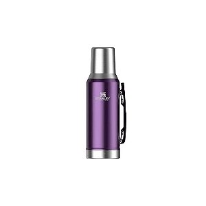 Garrafa Térmica Stanley Classic Mate System de 1,2 Litros - Roxo