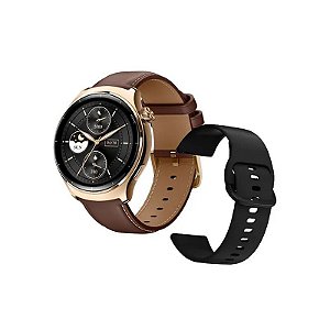 Relógio Mibro Lite 3 Pro XPAW019 com GPS/Bluetooth - Rosa Ouro + Pulseira