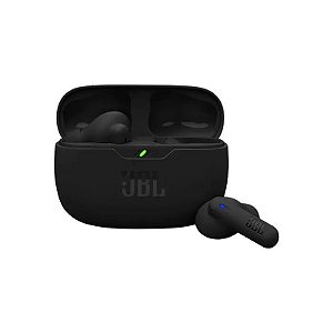 Fone de Ouvido Sem Fio JBL Wave Beam 2 com Cancelamento de Ruído Ativo - Preto