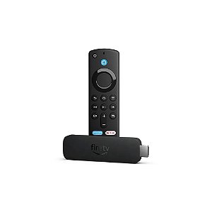 Adaptador para Streaming Amazon Fire TV Stick 2ª Geração 4K Ultra HD - Preto