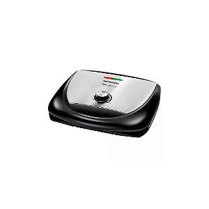 Grill Mondial Super Premium Inox G-09 1.700 Watts Antiaderente 220V ~ 50/60 Hz - Prata/Preto