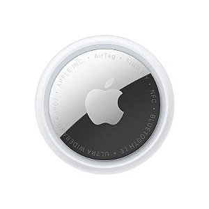 Localizador Apple Airtag 2ª Geração A2937 MFE94BE (2026) com Bluetooth - Prata/Branco