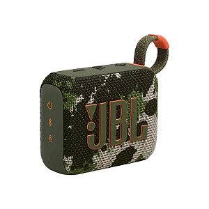 Caixa de Som JBL Go 4 4.2 Watts RMS com Bluetooth - Camuflagem Militar