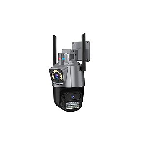 Câmera IP Megastar CA827 HD com Wi-Fi - Branca