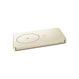 Carregador Portátil Wireless Xiaomi Super Slim Magnetic Power Bank 5000 WPB0507S 5.000 Mah Saída USB-C - Dourado