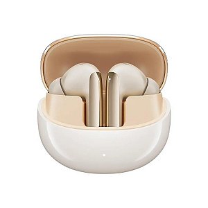 Fone de Ouvido Sem Fio QCY Buds Anc BH24HT08A com Cancelamento de Ruído Ativo/Cancelamento de Ruído Passivo - Dourado