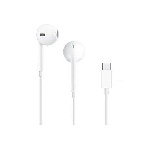 Fone de Ouvido Apple Earpods A3046 MYQY3AM com Microfone - Branco