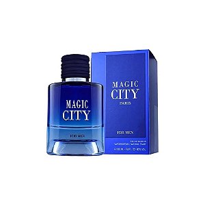 Perfume Masculino Elegância Fashion Magic City Edp 100ML