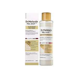 Tônico Facial DR.Melaxin Peel Shot Glow White Rice Toner de 200 ML