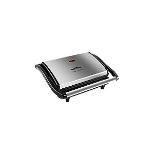 Sanduicheira e Grill Britânia Press BGR27I 850 Watts 220V ~ 50/60 HZ - Prata/Preta