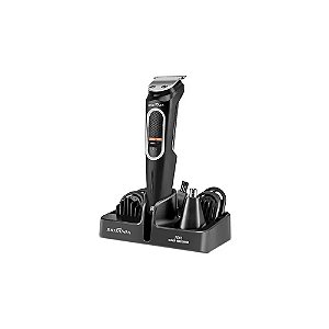 Aparador de Pelos Britânia BAP21P Multigroom Recarregável - Preto/Prata