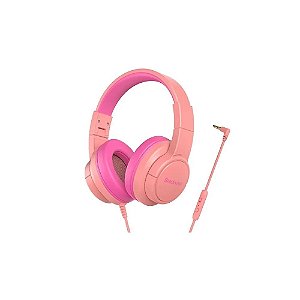 Fone de Ouvido Blackview Fitbuds K1 com Microfone e Cabo de 1.6 Metros - Coral Pink
