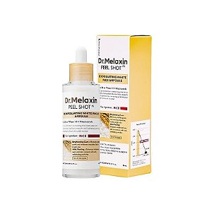Esfoliante Facial DR.Melaxin Peel Shot Ampola de Arroz Branco 80ML
