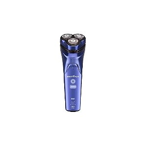 Barbeador Britânia BBA07 Recarregável - Preto/Azul