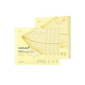 Máscara Facial Medicube Kojic Acid Turmeric Brightening Gel - 4 unidades