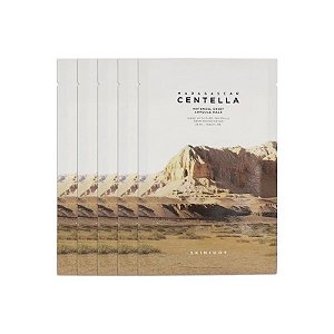 Máscara Facial SKIN1004 Madagascar Centella Watergel Sheet Ampoule Mask - 5 Unidades