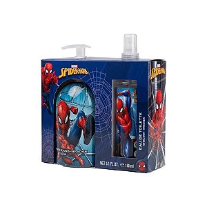 Perfume Infantil Marvel Spiderman Edt 150ML + Sabonete Líquido para Mãos