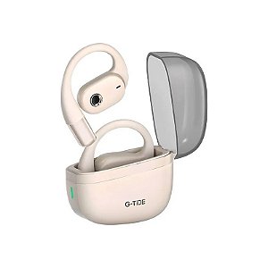 Fone de Ouvido Sem Fio G-Tide Ows 8 com Cancelamento de Ruído - Bege