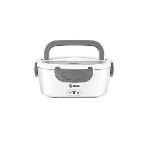 Marmita Térmica Elétrica Krab KBMIE60 60 Watts 1.5 Litros Bivolt - Branco/Cinza