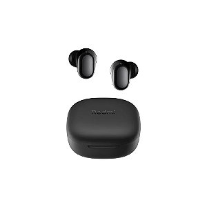 Fone de Ouvido Sem Fio Xiaomi Redmi Buds 6 Play M2420E1 com Cancelamento de Ruído por IA - Preto