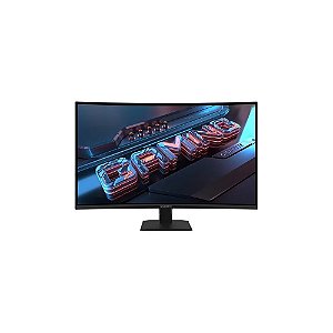 Monitor Gamer Curvo Gigabyte GS32QCA 31.5" QHD 180 Hz / 1 ms - Preto