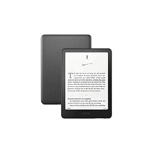Kindle Amazon Kindle Paperwhite Signature Edition 7 Polegadas Wi-Fi 32 GB 12ª Geração - Preto