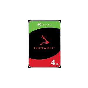Disco Rígido Interno Seagate Ironwolf Nas 4 TB 3.5" SATA III 7200 RPM 256MB (ST4000VN006)