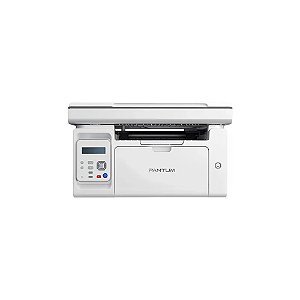 Impressora Multifuncional Laser Monocromática Pantum M6509NW 3 Em 1 Wi-Fi - Branca