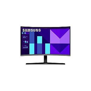 Monitor Curvo Samsung LS32D396GAN LCD 32" Full HD 100 Hz / 4 ms - Preto/Cinza