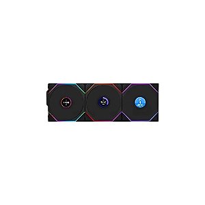 Kit Ventilador Lian Li Uni Fan TL Wireless LCD Reverso 120 MM PWM - Preto