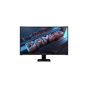 Monitor Gamer Curvo Gigabyte GS27FC IPS 27" Full HD 180 Hz / 1 ms - Preto