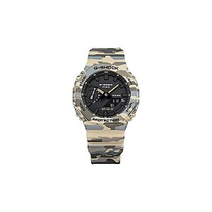 Relógio Casio G-Shock GA-2100CM-5ADR Analógico/Digital Unissex Camuflado