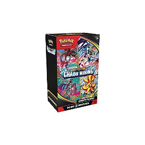 Pacote de Reforço Caos Crescente Mega Evolução de Cartas Pokémon