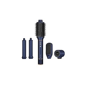 Kit Modelador de Cabelo Enzo Profissional EN-754 5 Em 1 1500 W 220V - Azul