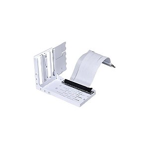 Kit Universal Lian Li VG4-4W para Placa Gráfica Vertical GEN4 - Branco 4 Slots