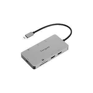 Hub Adaptador 8 em 1 Targus DOCK403GL-90 - Prata
