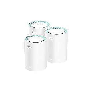 Roteador Cudy M1300 AC1200 Wi-Fi Roaming - 3 Unidades Branco