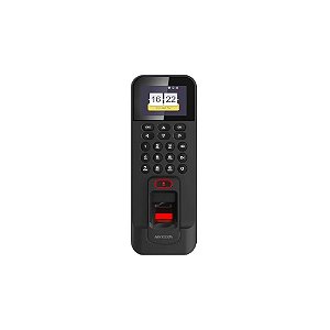 Relógio Marcador Biométrico de Presença Hikvision DS-K1T804AMF - Preto