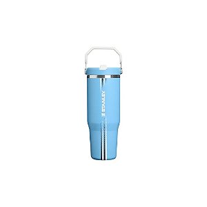 Copo Térmico Stanley Argentina Flip Straw 2.0 Tumbler - Azul Claro 887ML