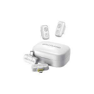 Sistema de Microfone Sem Fio Hollyland Lark A1 - Branco