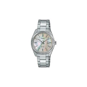 Relógio Casio LTP-1302DS-4AVDF Analógico Feminino - Prata/Iridescente
